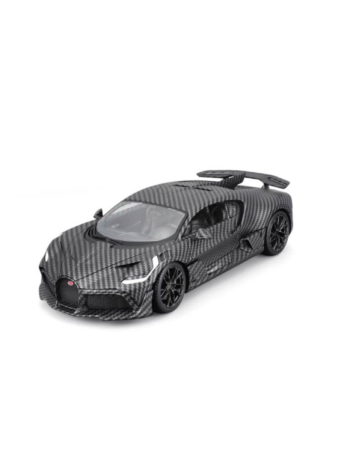 Modellauto Bugatti Divo Carbon, Maßstab 1:18 in grau
