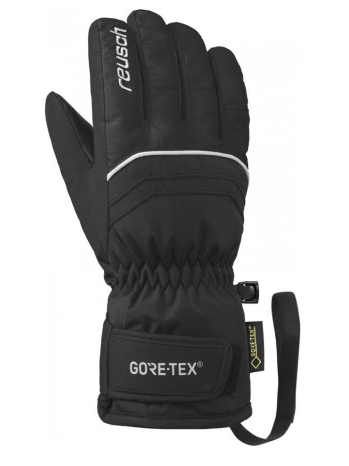 Finger Skihandschuhe in schwarz