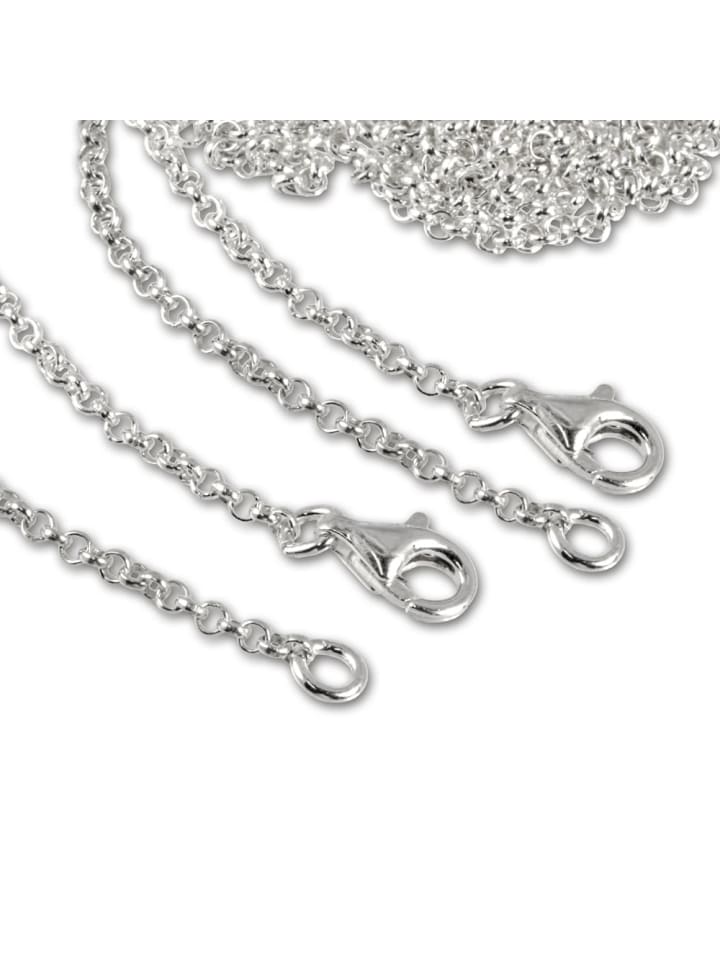 Halskette Silber 925 Sterling Silber beide Ketten ca. 50cm