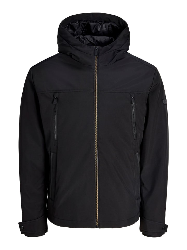 Softshell Jacke in Black