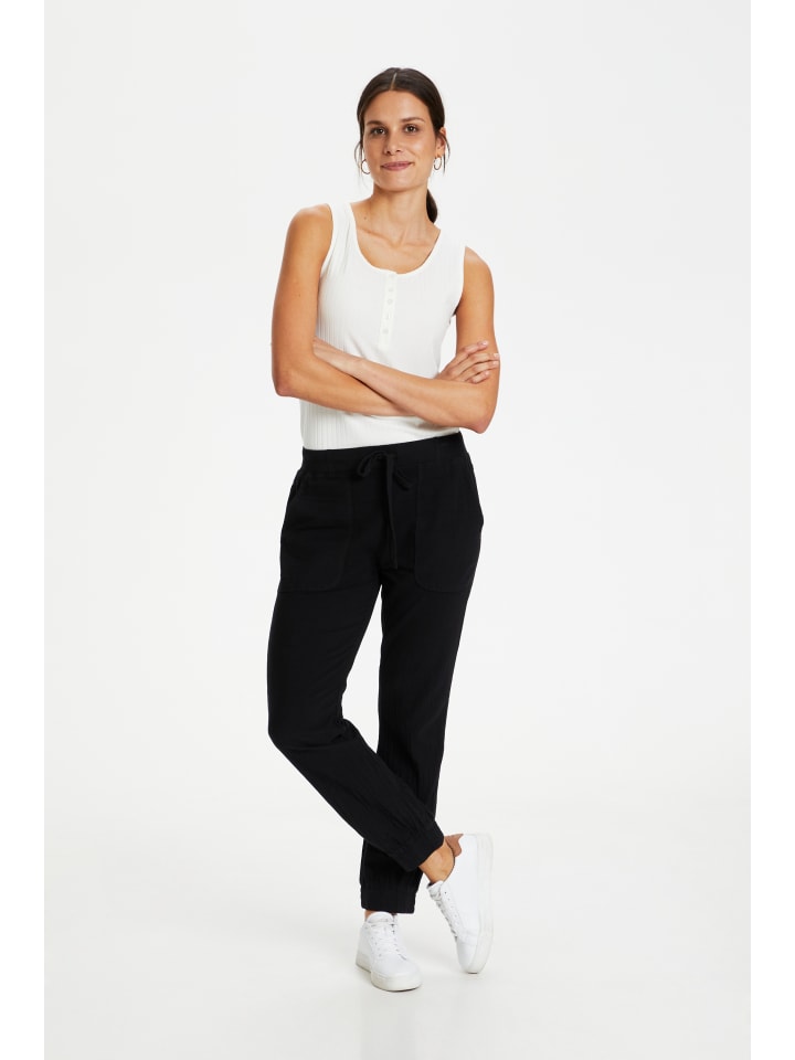 Hose KAnaya Relaxed fit in Black Deep