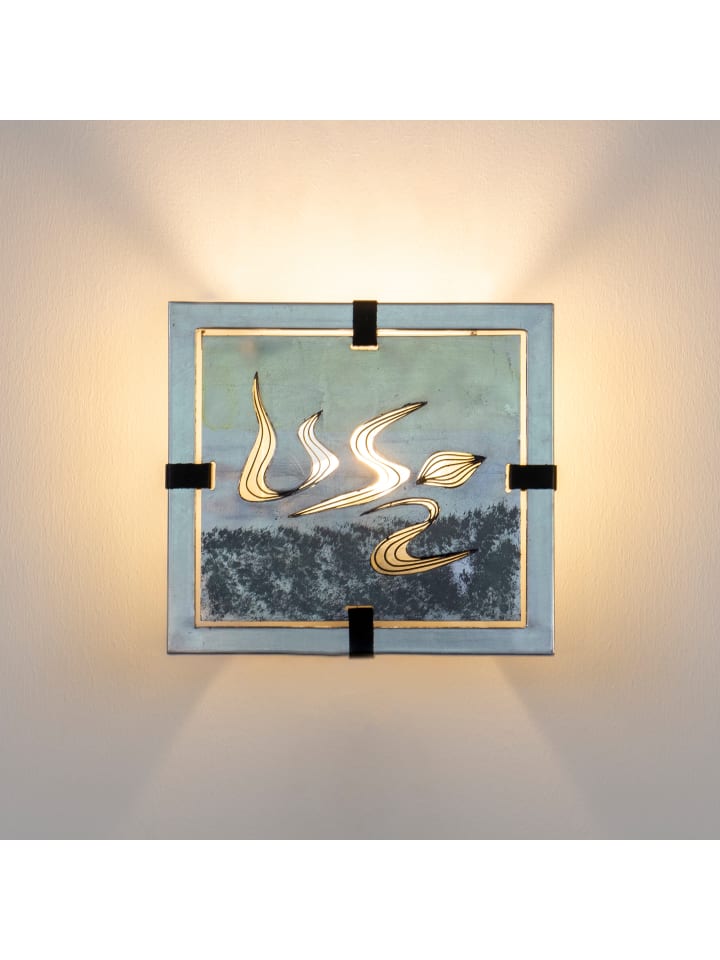 Bilderleuchte "BILD" in silber - (L)30.5 cm x (B)33.5 cm x (H)8 cm