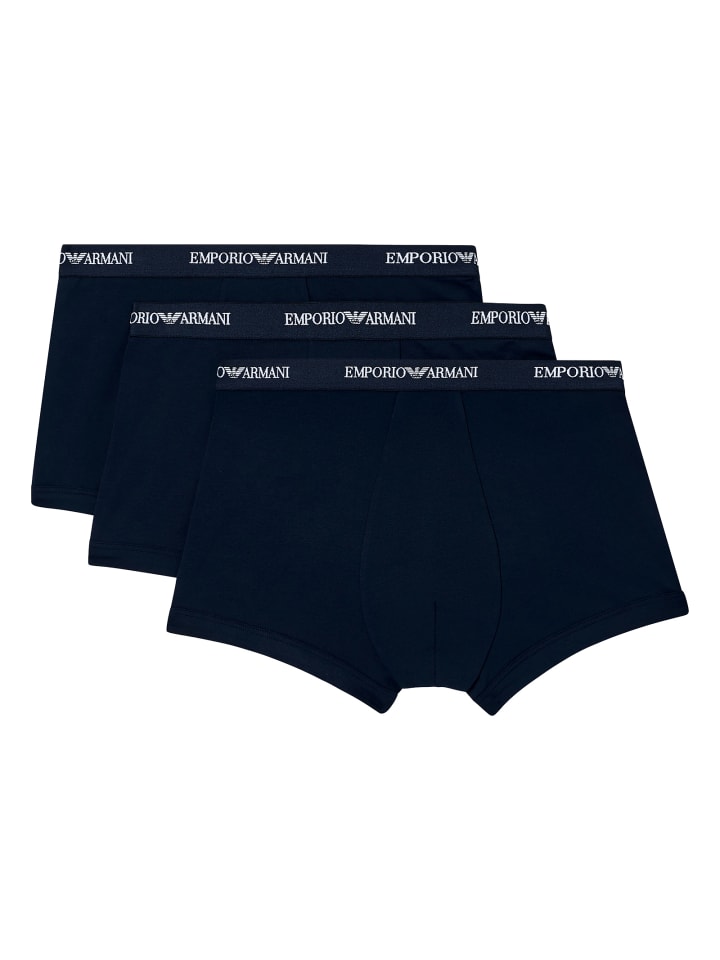 3er Pack Trunk in Dunkelblau