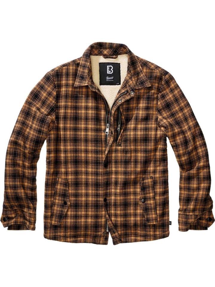Fleecejacke/Fleecepullover "Classic Sherpa Jacket" in Braun