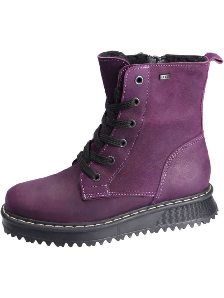 Schnürstiefel Rudi in lila