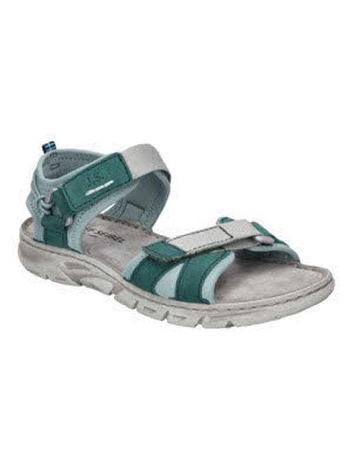 Sandaletten in tanne multi