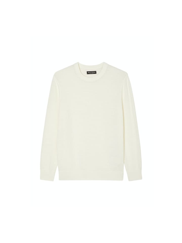 Pullover in white cotton