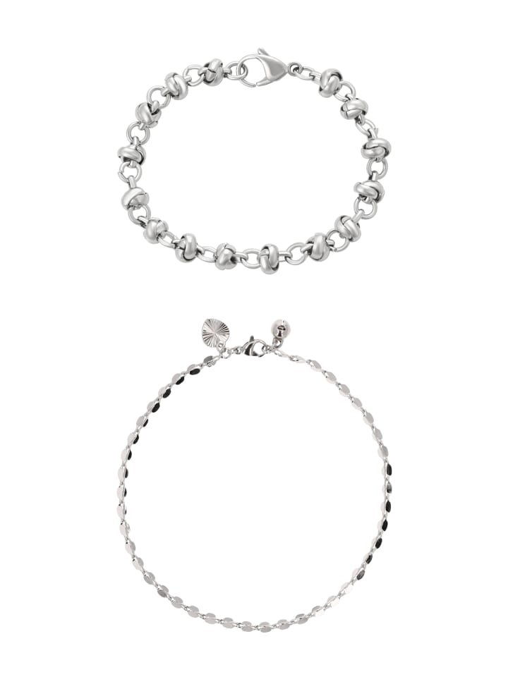Women Bracelets Set in silver
