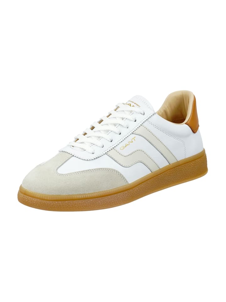 Sportliche Schnürschuhe in Weiß