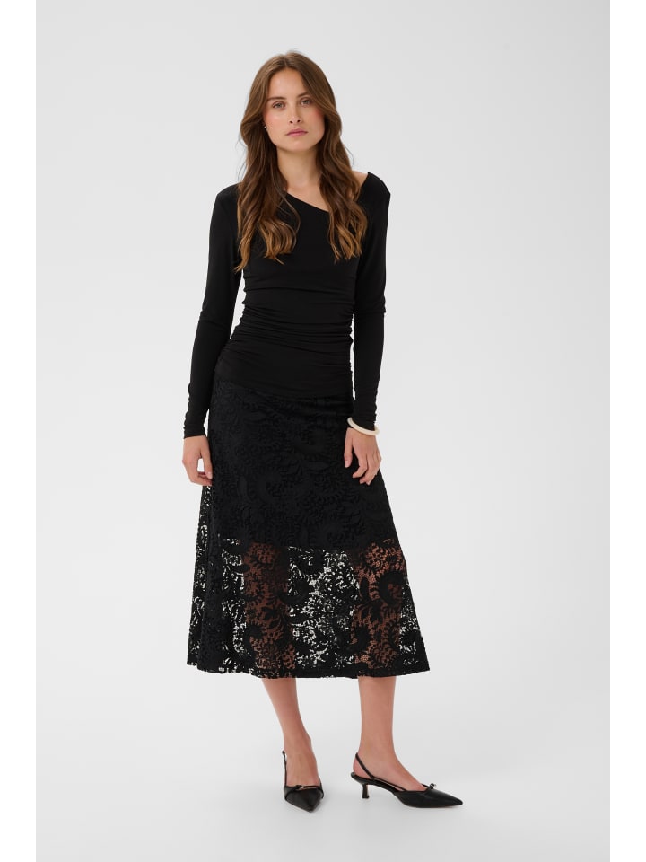 Rock TafySZ Gerade Passform in Black