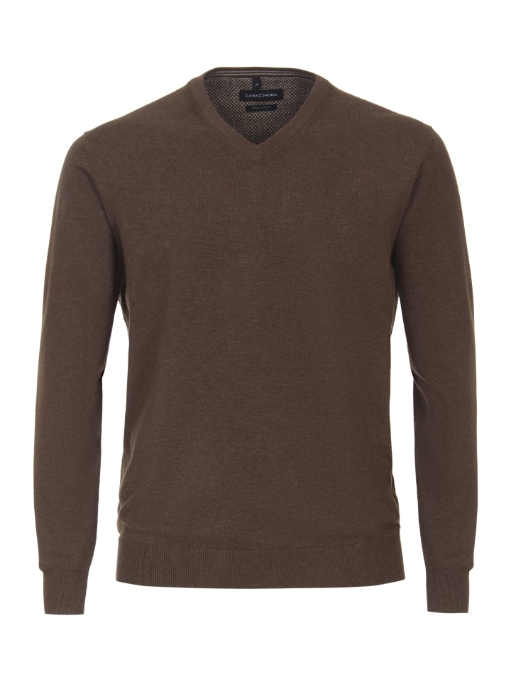 Pullover in Kastanienbraun