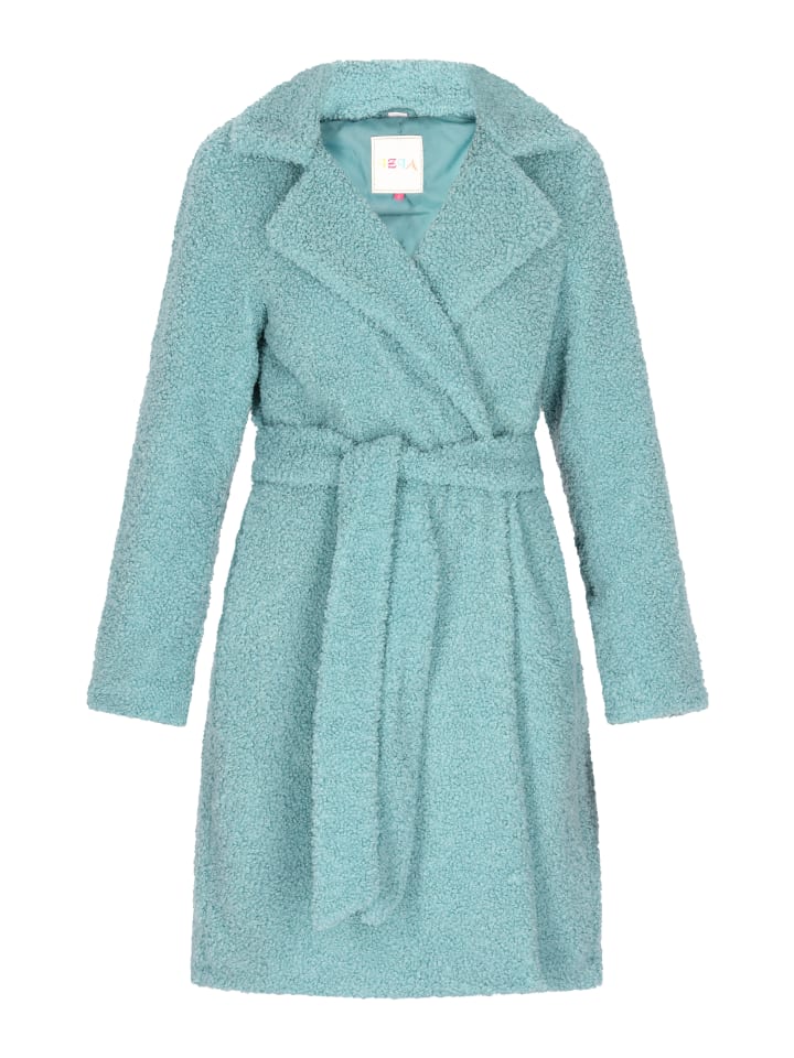 Damen Coat in Aqua