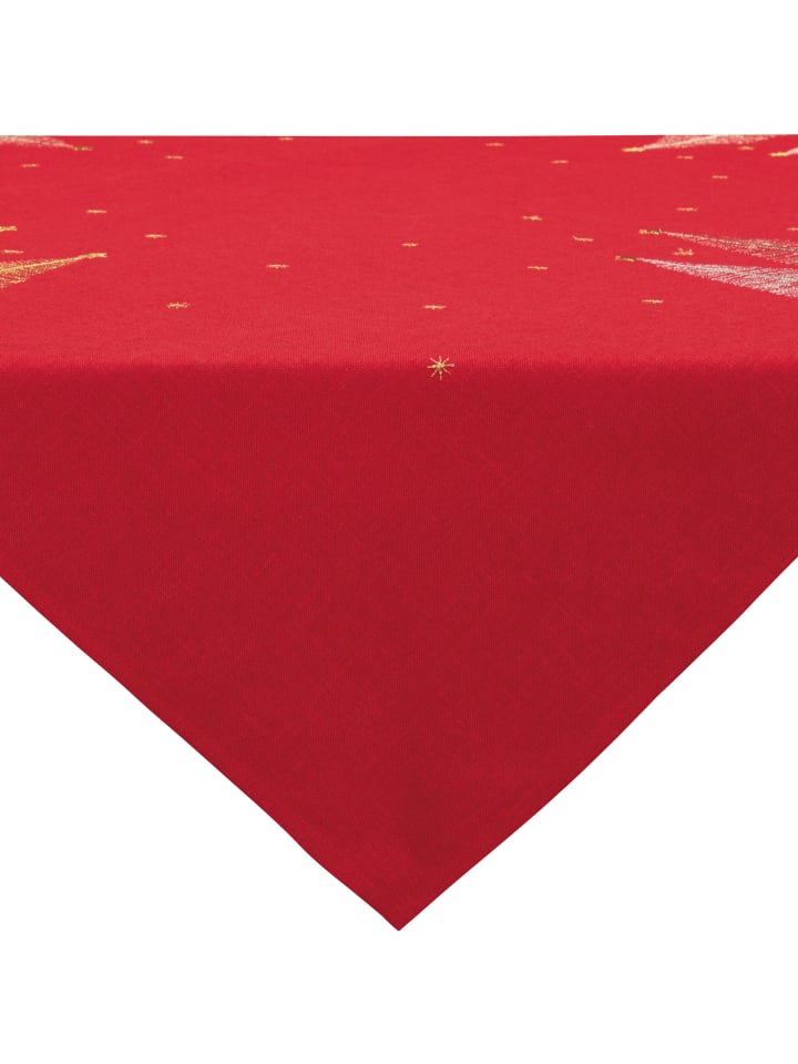 Mitteldecke in rot