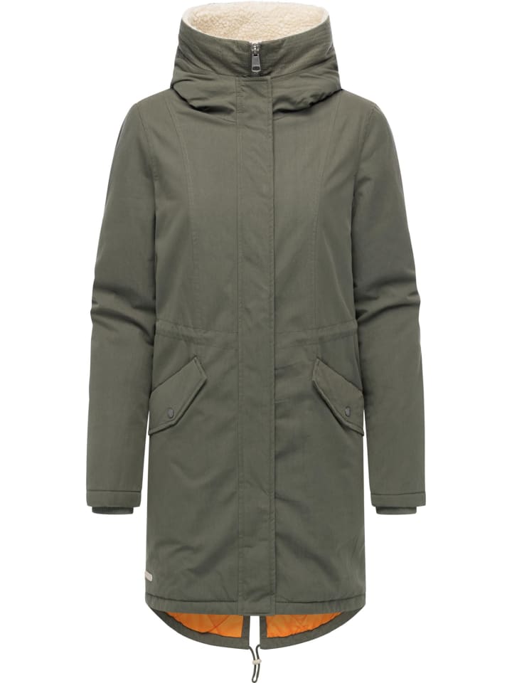 Wintermantel Coogle YOUMODO in Dark Olive