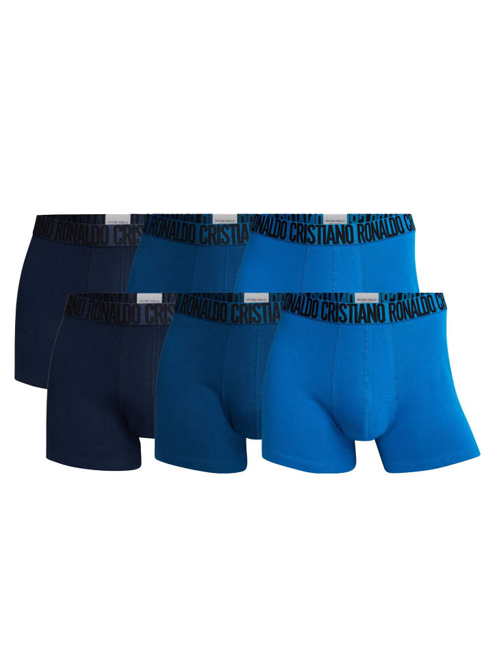 Boxershort 6er Pack in Blau