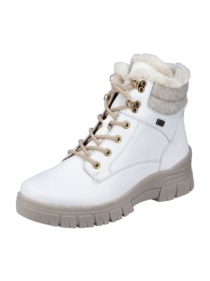 Schnürboots in Weiß