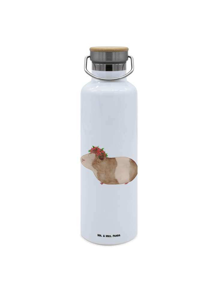 Thermosflasche Meerschweinchen Weisheit ohne Sp... in Weiß