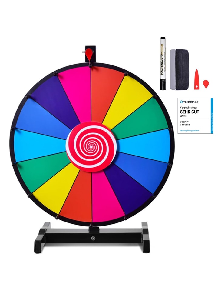 24" Glücksrad Spielzeug φ60cm in Bunt