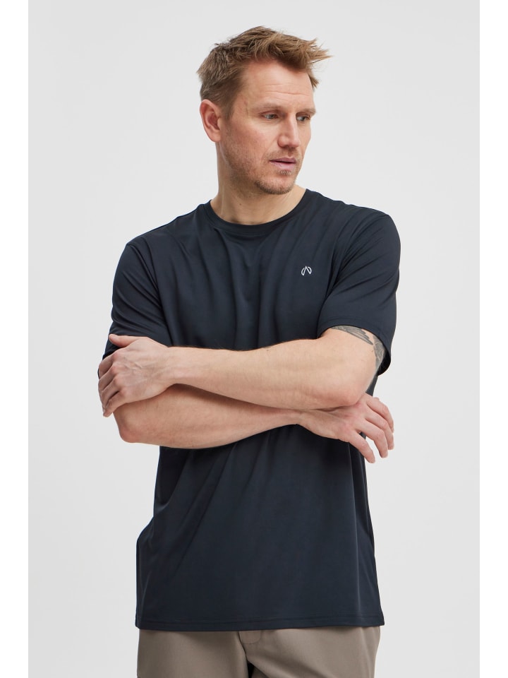 T-Shirt NBTergo in Schwarz