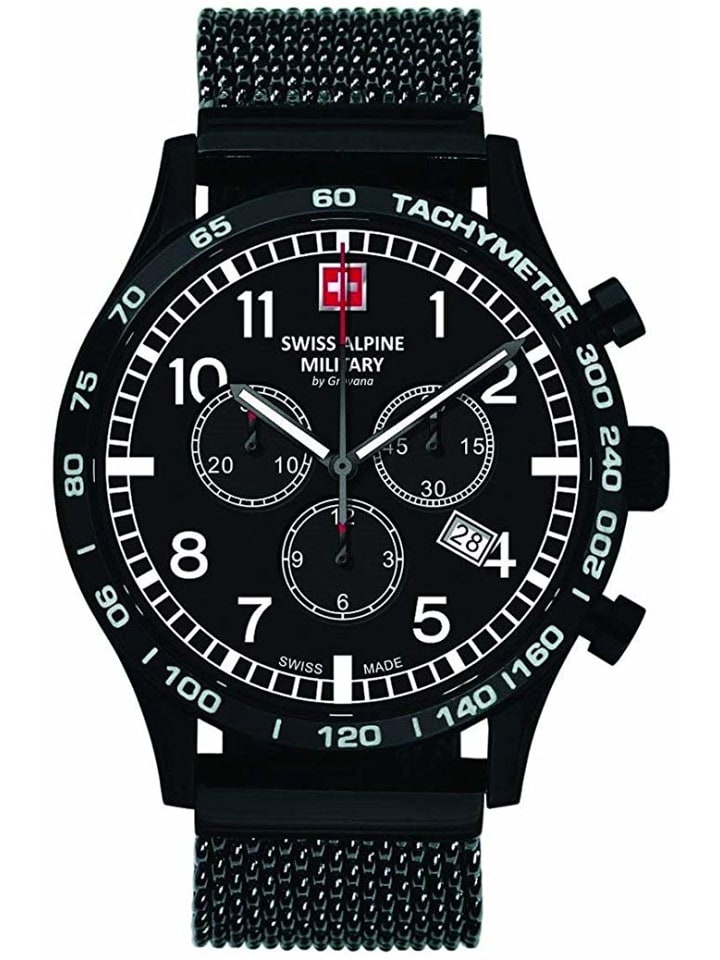 Armbanduhr Herren schwarz 1746.9177 in schwarz