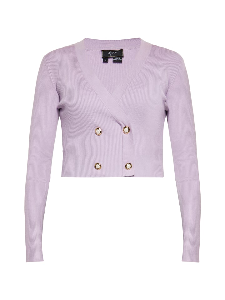 Damen Strickjacke in Lavendel