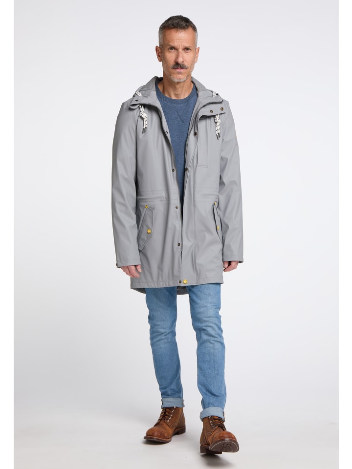 Schmuddelwedda regenjacke grau clearance