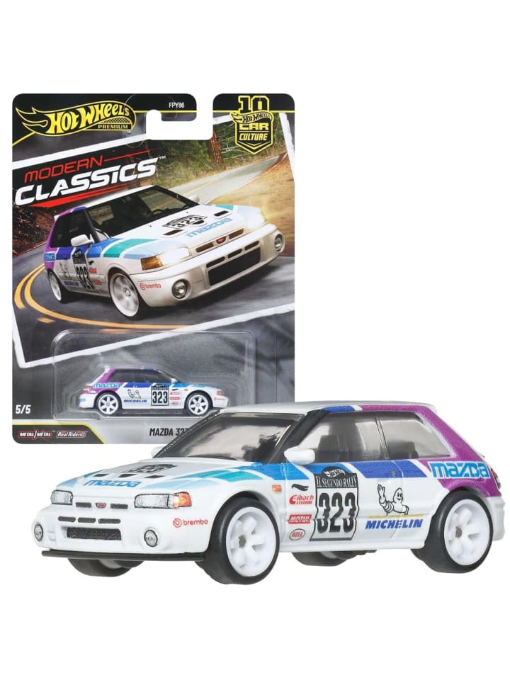 Mazda 323 GTR JKF17 | Hot Wheels Premium Car Culture Fahrzeug