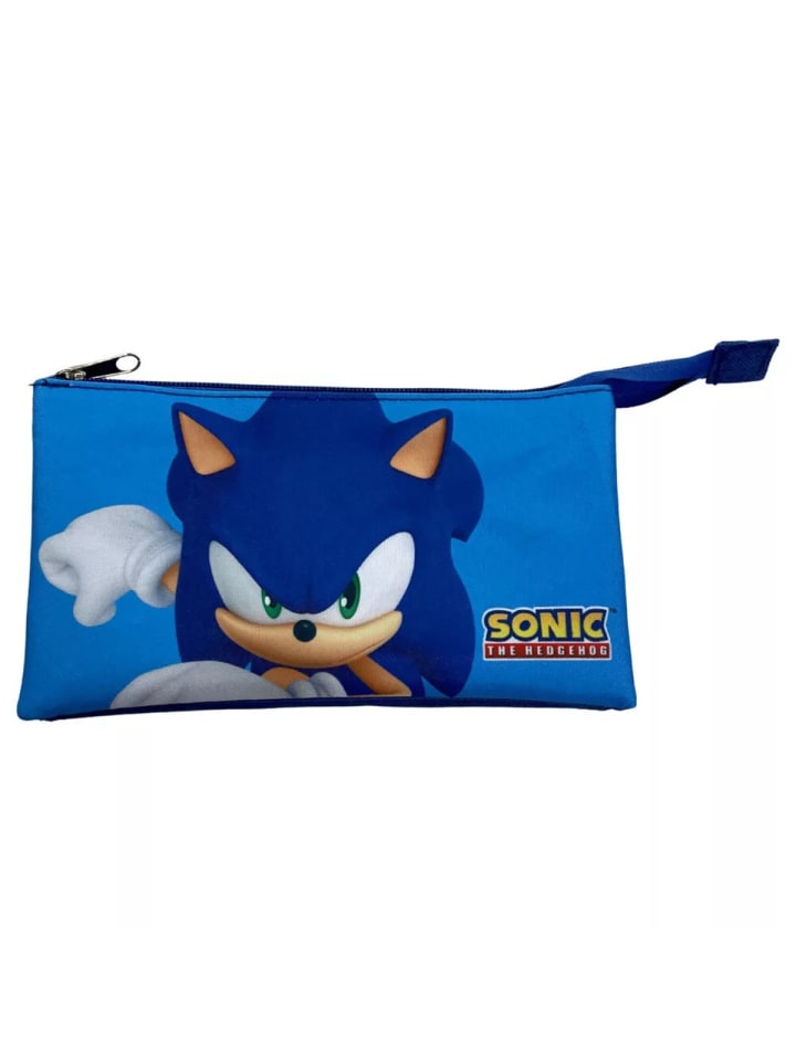 Sonic the Hedgehog Modern 3-fach Federtasche 22 cm