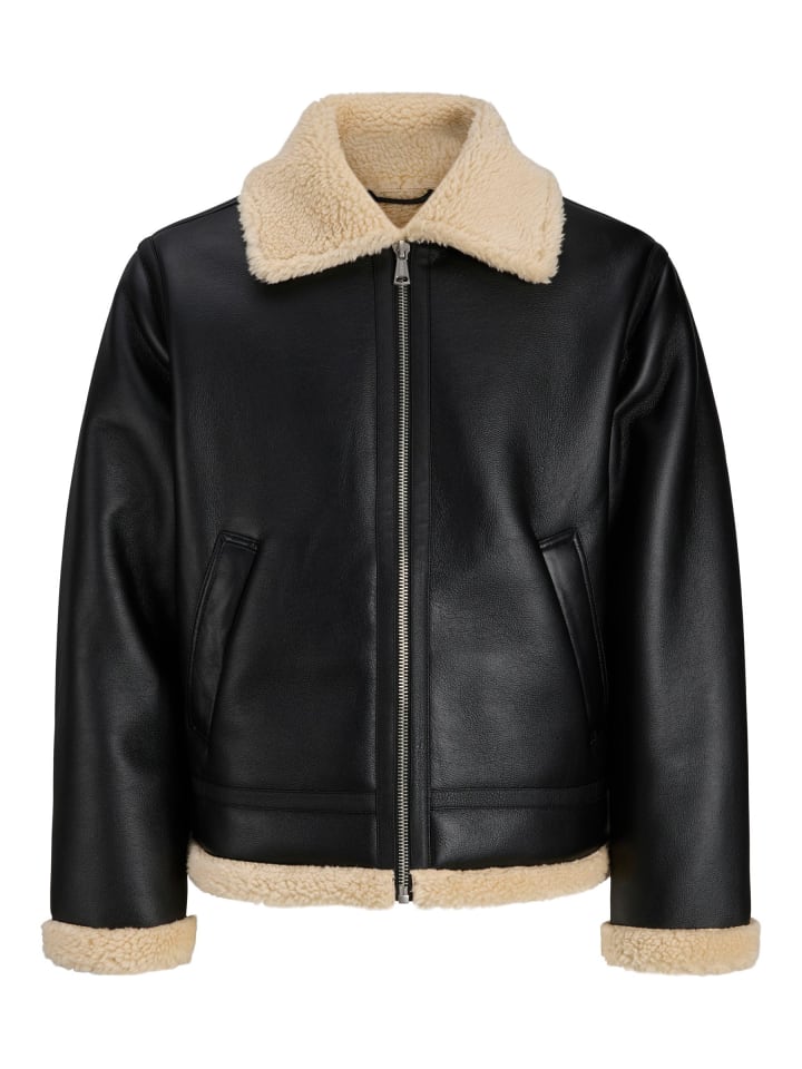 Fliegerjacke in Black