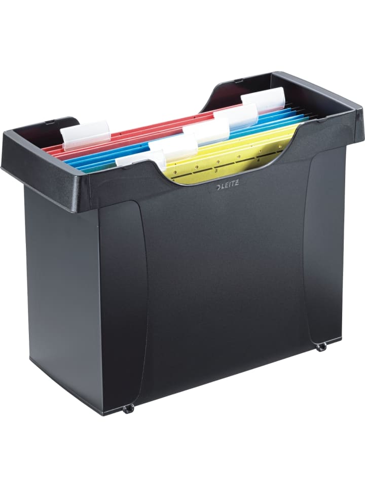 Hängemappenbox Mini-Aktei Plus A4 schwarz