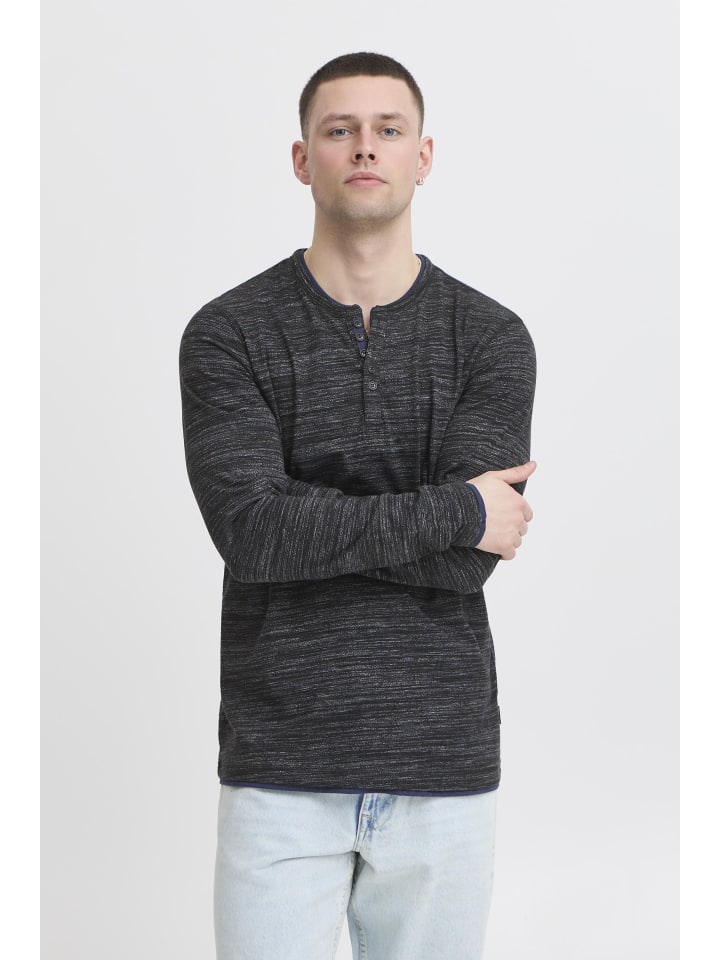 Langarmshirt BHJeff in Schwarz