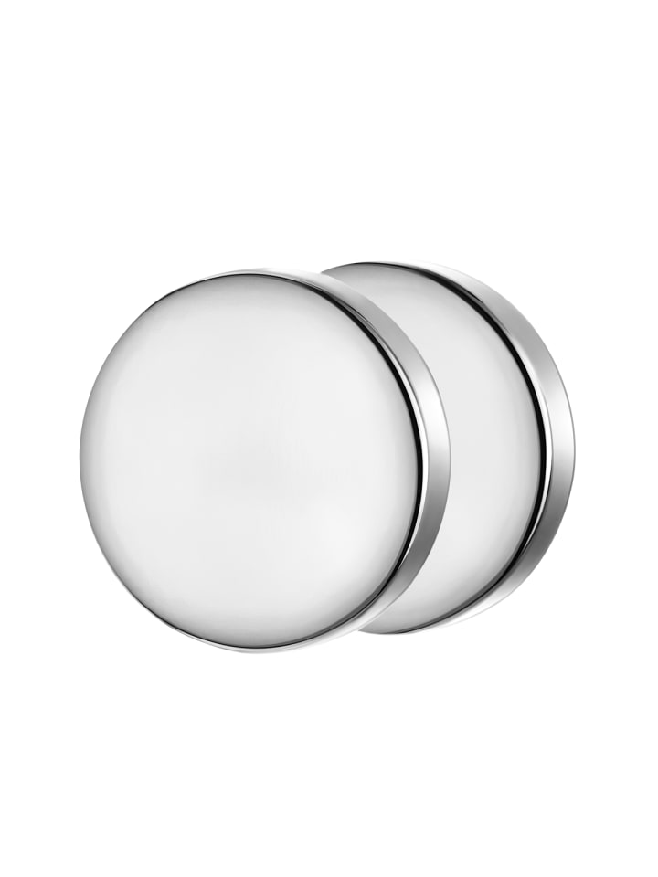 Ohrstecker aus Edelstahl in silber
