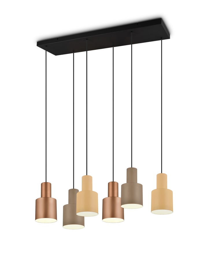 Pendelleuchte AGUDO in multicolor