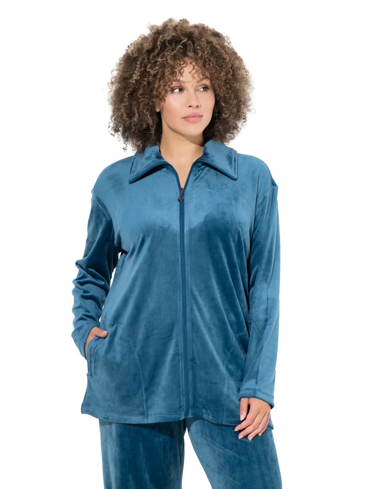 Loungewear Oberteil in petrol