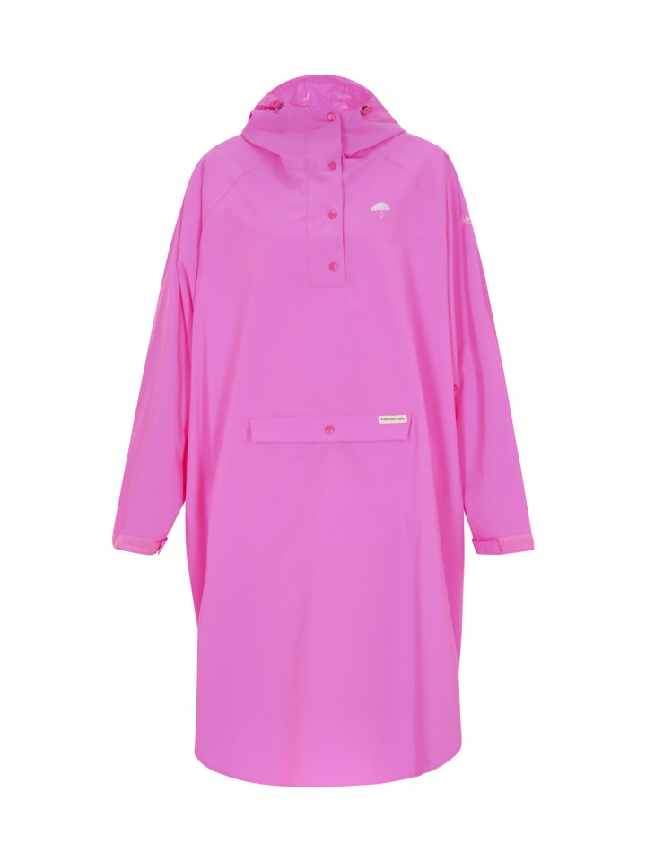 Women Coat in magenta pink