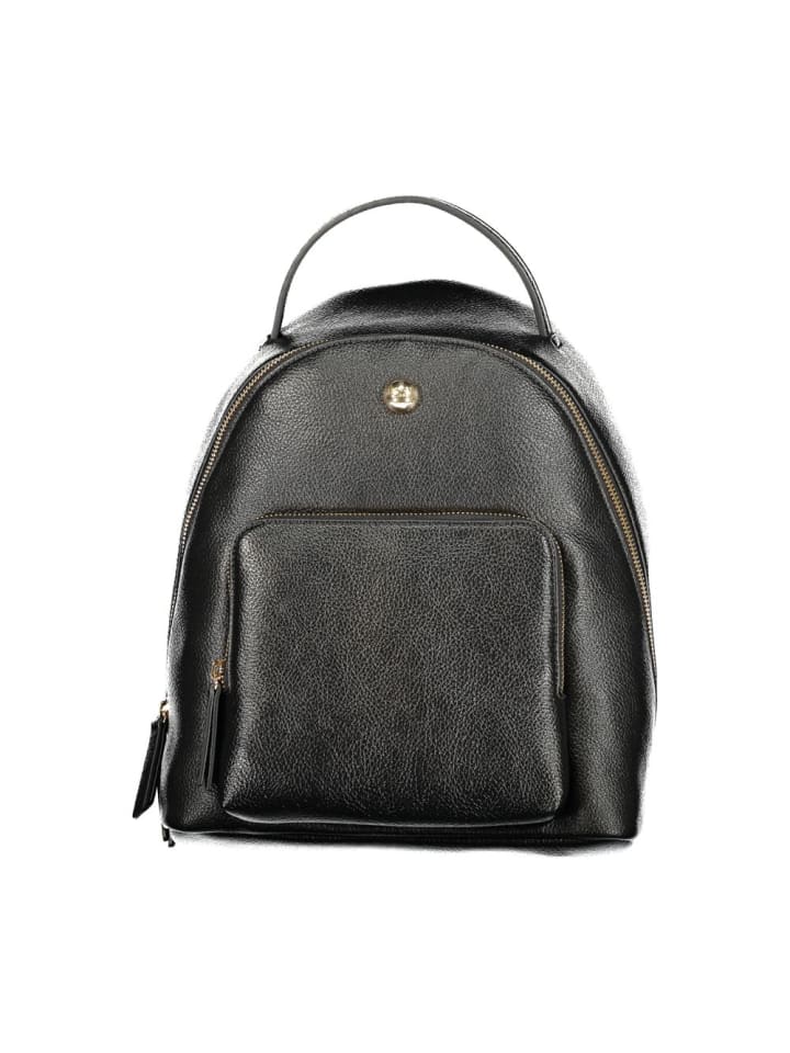 Schwarz Rucksack aus Polyethylen