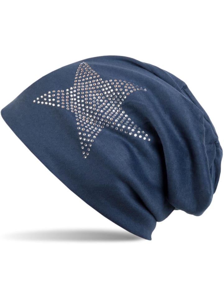 Beanie Mütze in Navy