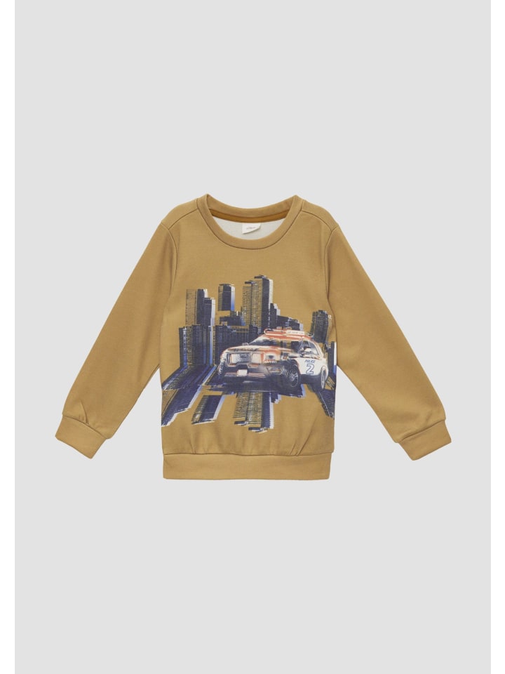 Sweatshirt in 18D1_senf