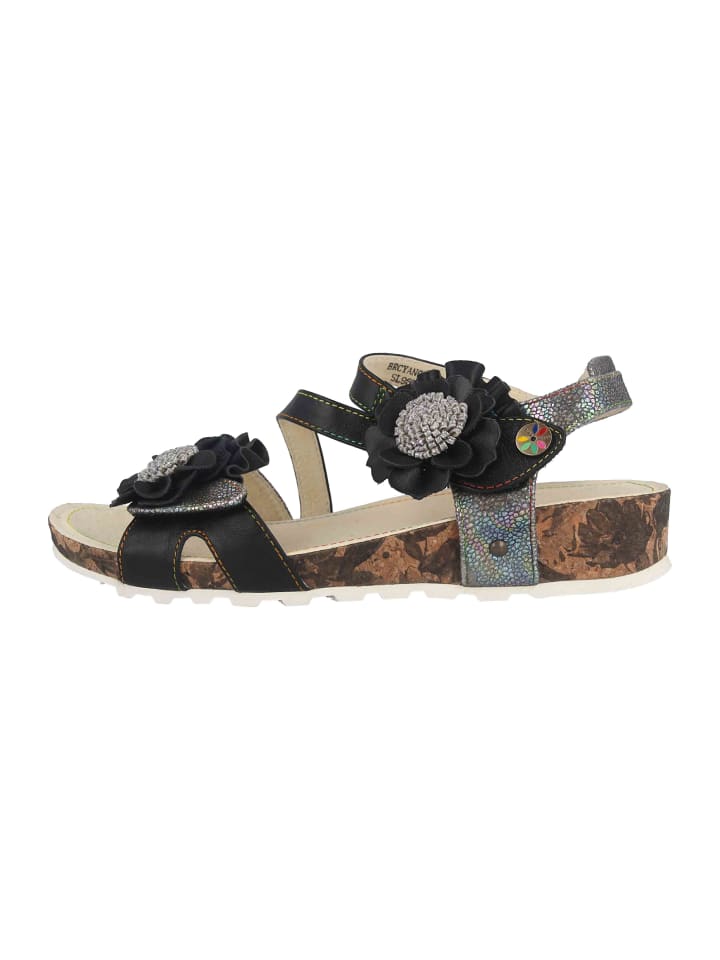 Sandalen in Mehrfarbig