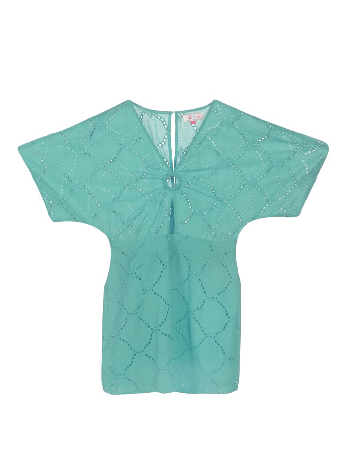 Damen Jumpsuit in Türkis