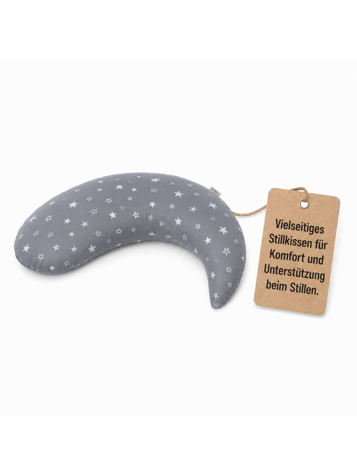 Yinnie Stillkissen TOP in Sterne Grau
