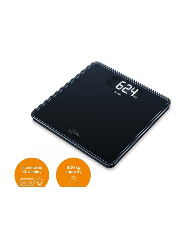Personenwaage GS 400 in Schwarz