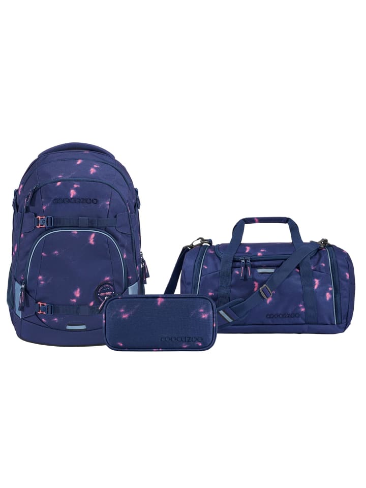 Schulrucksack mit Rädern El Niño Kook Marineblau 33 x 45 x 22 cm