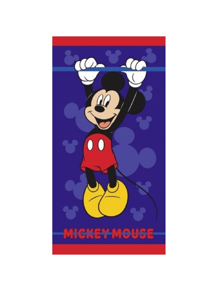 Disney Mickey Mouse Kinder Badehandtuch – Weiches & saugstarkes in Blau