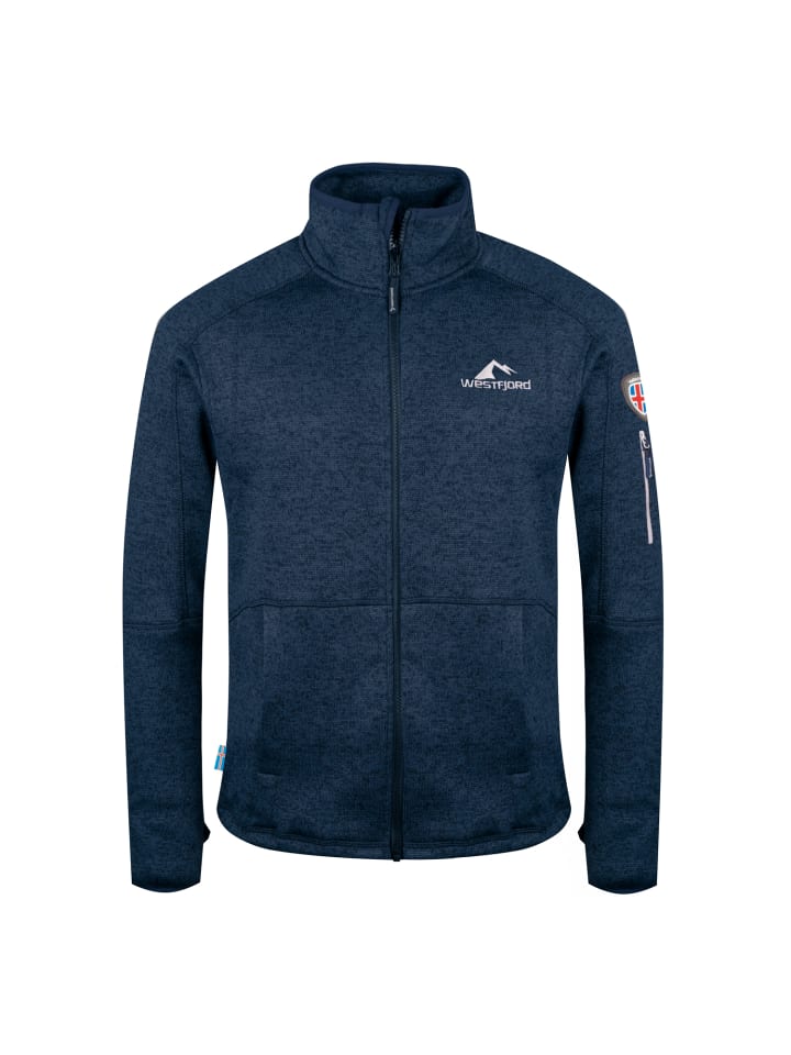 Fleecejacke Katla in navy