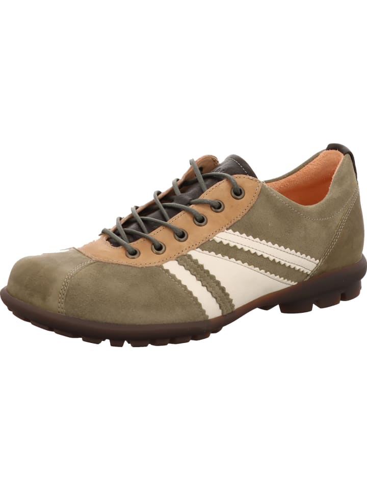Schnürschuh in grün