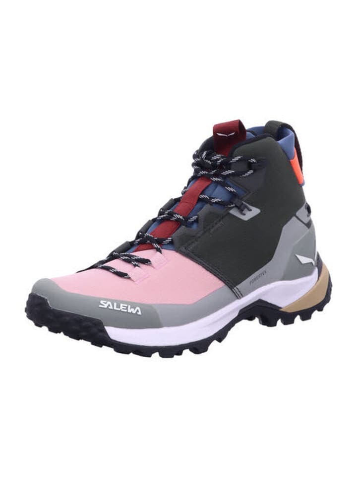 Wanderschuh Puez Mid PTX in Dark Olive/Shadow