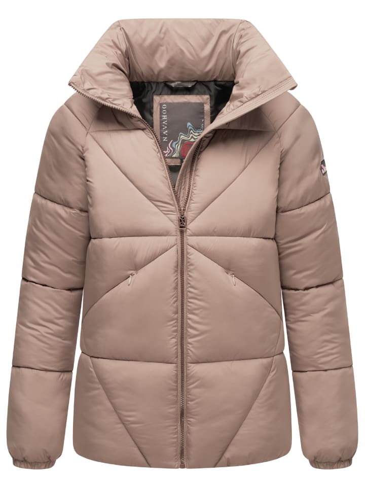 Steppjacke Schokolinaa 14 in Taupe Grey