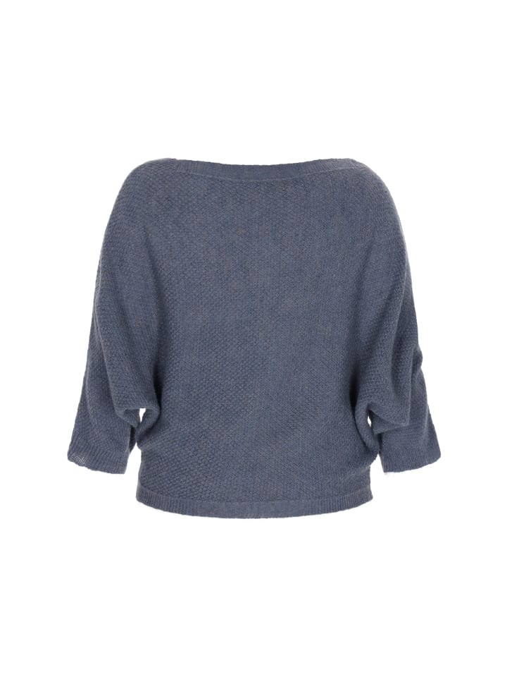 Women Pullover in grey blue