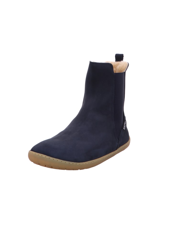 Schnürschuh in blau